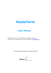 KoalaTerm User Manual