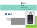 MiniBump - Advanced Calibration Designs, Inc.