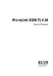 MicroLink ISDN/TLV.34