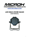 LED MAX ZOOM QUAD