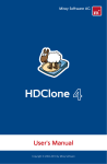 HDClone 4 Manual