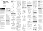 MDR-RF925RK / MDR-RF970RK