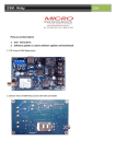 GSM Relay user manual