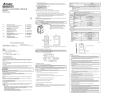 MR-J4-T20 - Installation Guide IB(NA)-0300204-B (06.13)