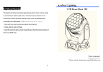 Manual - ArtFox Lighting