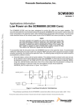 Low Power on the SCM68000