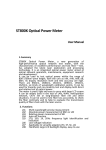 ST800K Optical Power Meter