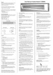 1C500W2 User Manual - 1 page