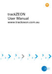 trackZEON User Manual