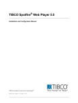 TIBCO Spotfire® Web Player 5.5