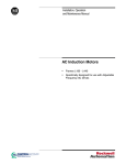 AC Induction Motors Installation, Operation and Maintenance Manual