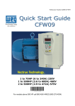 CFW-09 - Quick Start Guide