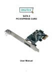 SATA II PCI EXPRESS CARD User Manual