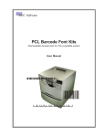 PCL Barcode Font Kits - MEC Software Home Page