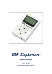 RF Explorer User Manual