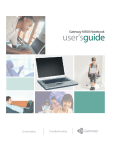 Gateway M500 Notebook User Guide