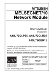 MELSECNET/10 Network Module User`s Manual (Hardware)