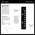 BLACK 8-MULTI - Erica Synths