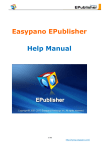 Easypano EPublisher Help Manual