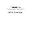 ASUS P5A User`s Manual