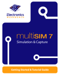 Multisim Demo User`s Manual - Department of Mechanical and