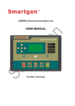 HGM6520 Genset Synchronization Unit USER MANUAL