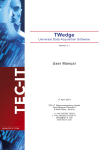 TWedge User Manual V3