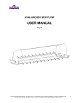 avalanche® box plow user manual