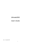 Ultimate2000 User`s Guide