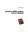 Quadrus MINI User`s Manual - Vision