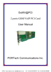 PORTech DuMV User Manual