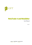 MetaTrader 4 and MetaEditor