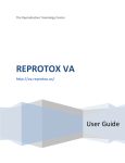 REPROTOX VA