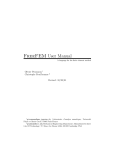 FreeFEM User Manual