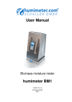 User Manual humimeter BM1