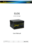 ELOG User Manual