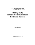 MODIS Heavy Duty Vehicle Communication Software - Snap-on