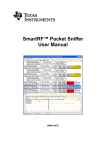 SmartRF™ Packet Sniffer User Manual..