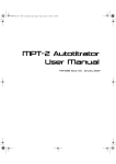 Manual: MPT-2 Autotitrator (Man0318-3.0)