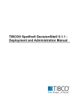TIBCO® Spotfire® DecisionSite® 9.1.1