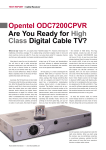 Opentel ODC7200CPVR - TELE