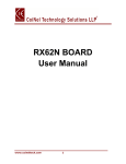 RX62N BOARD User Manual