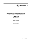 GM660 Professional Mobile Radio