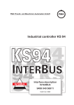 Industrial controller KS 94 - West Instruments de México, SA