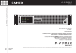 D-Power 7 User Manual