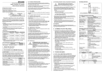 Safety Controller CPU Module User`s Manual