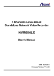 NVR604LX User`s Manual (English)