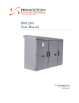 DRI 100 kW User Manual - Princeton Power Systems