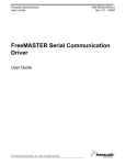 FreeMASTER Serial Communication Driver - User Guide
