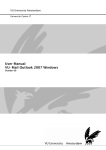 User manual Outlook 2007 - Information regarding FEW e